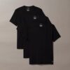 Cotton Stretch 3er-Pack Slim-Fit-T-Shirt mit Rundhalsausschnitt