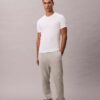 Cotton Stretch 3er-Pack Slim-Fit-T-Shirt mit Rundhalsausschnitt