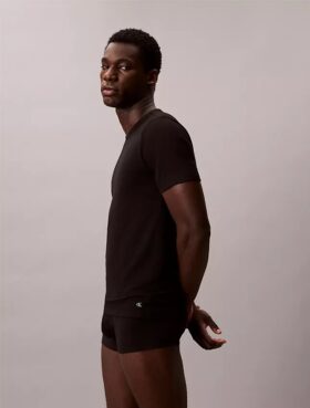 Cotton Stretch 3er-Pack Slim-Fit-T-Shirt mit Rundhalsausschnitt Cotton Stretch 3er-Pack Slim-Fit-T-Shirt mit Rundhalsausschnitt