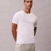 Cotton Stretch 3er-Pack Slim-Fit-T-Shirt mit Rundhalsausschnitt