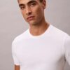 Cotton Stretch 3er-Pack Slim-Fit-T-Shirt mit Rundhalsausschnitt