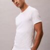 Cotton Stretch 3er-Pack Slim-Fit-T-Shirt mit Rundhalsausschnitt