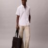 Cotton Stretch-Hemd mit schmalen Streifen und Knopfleiste Cotton Stretch-Hemd mit schmalen Streifen und Knopfleiste