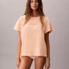 Cotton Stretch-Lounge-T-Shirt mit Logo Cotton Stretch-Lounge-T-Shirt mit Logo