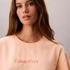Cotton Stretch-Lounge-T-Shirt mit Logo Cotton Stretch-Lounge-T-Shirt mit Logo