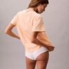 Cotton Stretch-Lounge-T-Shirt mit Logo Cotton Stretch-Lounge-T-Shirt mit Logo