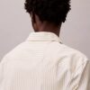 Cotton Stretch-Popeline-Hemd mit Streifen und Knopfleiste Cotton Stretch-Popeline-Hemd mit Streifen und Knopfleiste