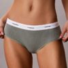 Cotton Stretch-Rippen-Hipster Cotton Stretch-Rippen-Hipster