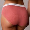 Cotton Stretch-Rippen-Hipster