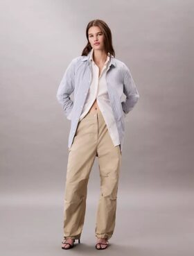 Crinkle-Nylon-Fallschirm-Hose