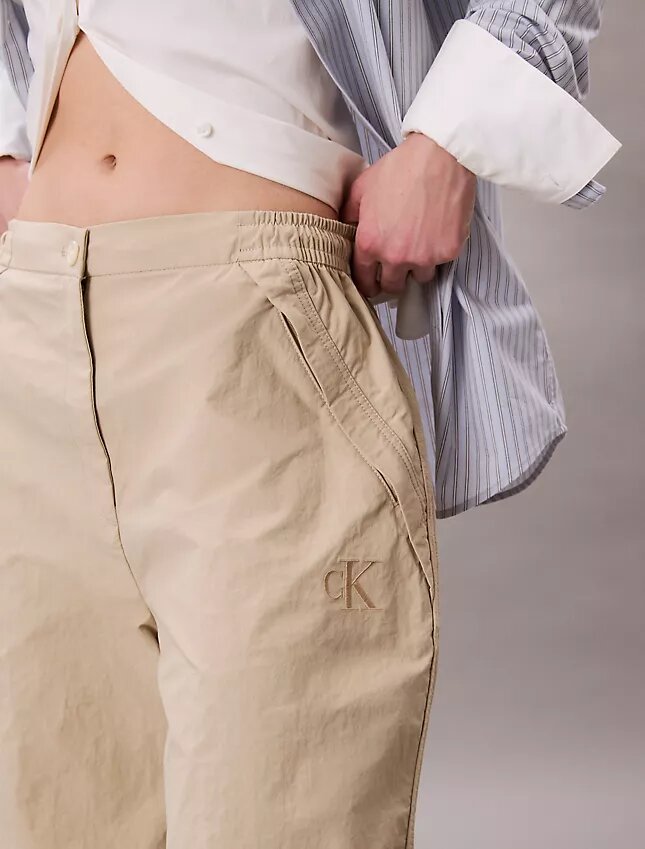 Crinkle-Nylon-Fallschirm-Hose Crinkle-Nylon-Fallschirm-Hose