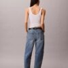 Cropped Barrel Jeans Cropped Barrel Jeans