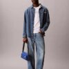 Denim-Kameratasche