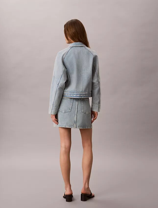 Denim-Logo-Minirock Denim-Logo-Minirock