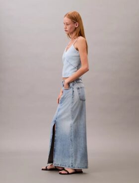 Denim-Maxirock