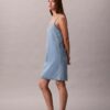 Denim-Minikleid mit Trägern