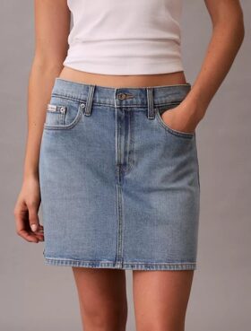 Denim-Minirock