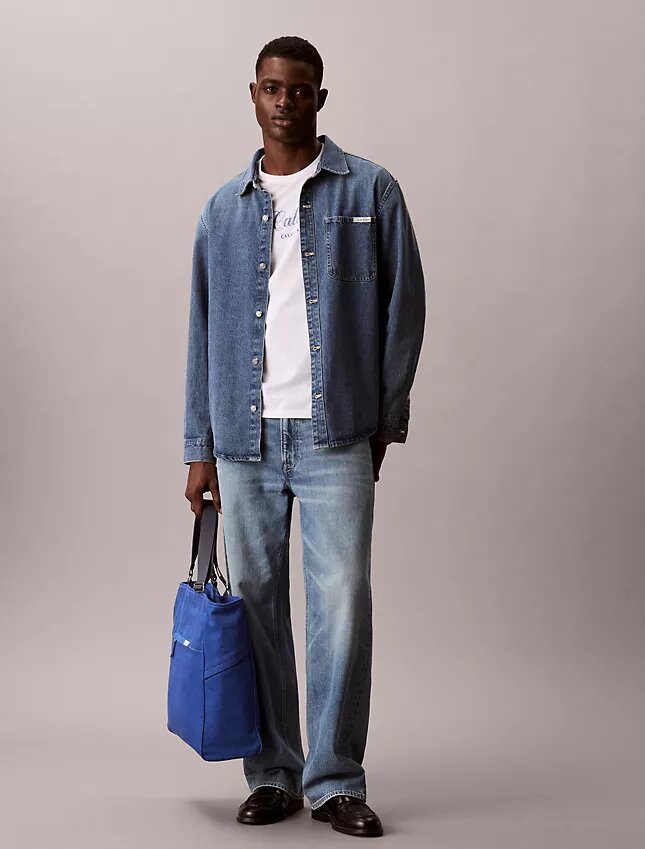 Denim-Tragetasche Denim-Tragetasche