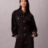 Denim-Truckerjacke zum Mondneujahr