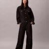 Denim-Truckerjacke zum Mondneujahr