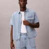 Denim-Utility-Hemd mit Knopfleiste Denim-Utility-Hemd mit Knopfleiste