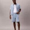 Denim-Utility-Hemd mit Knopfleiste Denim-Utility-Hemd mit Knopfleiste
