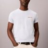Diner Calvin Klein T-Shirt mit Grafik-Logo Diner Calvin Klein T-Shirt mit Grafik-Logo