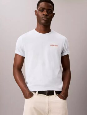 Diner Calvin Klein T-Shirt mit Grafik-Logo