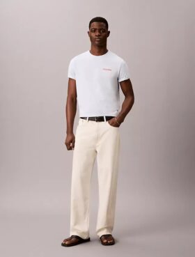 Diner Calvin Klein T-Shirt mit Grafik-Logo