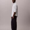 Einfarbiges klassisches Oxford-Hemd mit Button-Down-Kragen Einfarbiges klassisches Oxford-Hemd mit Button-Down-Kragen