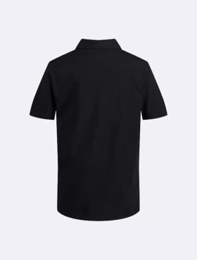 Einfarbiges Micro-Piqué-Poloshirt für Jungen