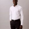 Einfarbiges Slim-Fit-Hemd mit Knopfleiste Einfarbiges Slim-Fit-Hemd mit Knopfleiste