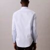 Einfarbiges Slim-Fit-Hemd mit Knopfleiste Einfarbiges Slim-Fit-Hemd mit Knopfleiste