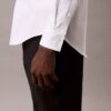 Einfarbiges Slim-Fit-Hemd mit Knopfleiste Einfarbiges Slim-Fit-Hemd mit Knopfleiste