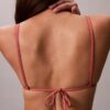 Einfarbiges Triangel-Bikini-Oberteil Einfarbiges Triangel-Bikini-Oberteil