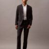 Einreihiger Blazer aus Wollmischung