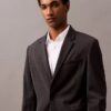 Einreihiger Blazer aus Wollmischung