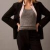 Elegante Stretch-Hose in gerader Passform Elegante Stretch-Hose in gerader Passform