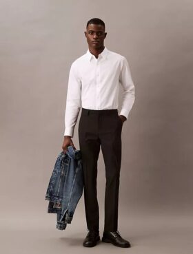 Elegante Stretch-Hose in schmaler Passform