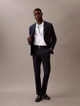 Elegante Stretch-Hose in schmaler Passform