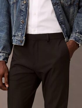 Elegante Stretch-Hose in schmaler Passform