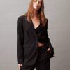 Elegante Stretch-Hose mit weitem Bein Elegante Stretch-Hose mit weitem Bein