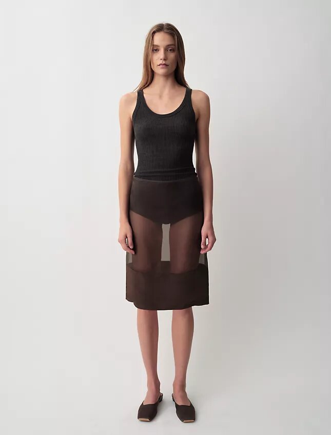 Ella-Oberteil mit Rippmuster Ella-Oberteil mit Rippmuster