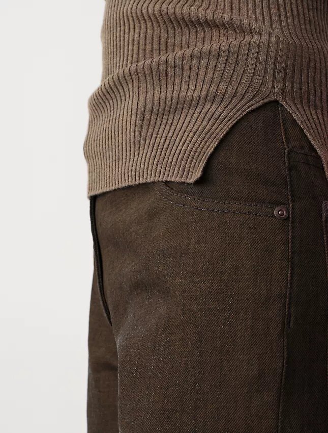 Ella-Oberteil mit Rippmuster Ella-Oberteil mit Rippmuster