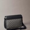 Emblem Jacquard Messenger-Tasche