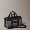 Emblem Jacquard-Reisetasche