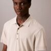Feinstrick-Poloshirt aus Lyocell-Mischung Feinstrick-Poloshirt aus Lyocell-Mischung