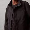 Feldjacke aus geknittertem Nylon Feldjacke aus geknittertem Nylon