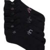 Flach gestrickte No-Show-Socken mit doppeltem Laschenband im 3er-Pack