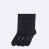 Flachgestrickte Logo-Socken, 4er-Pack Flachgestrickte Logo-Socken, 4er-Pack